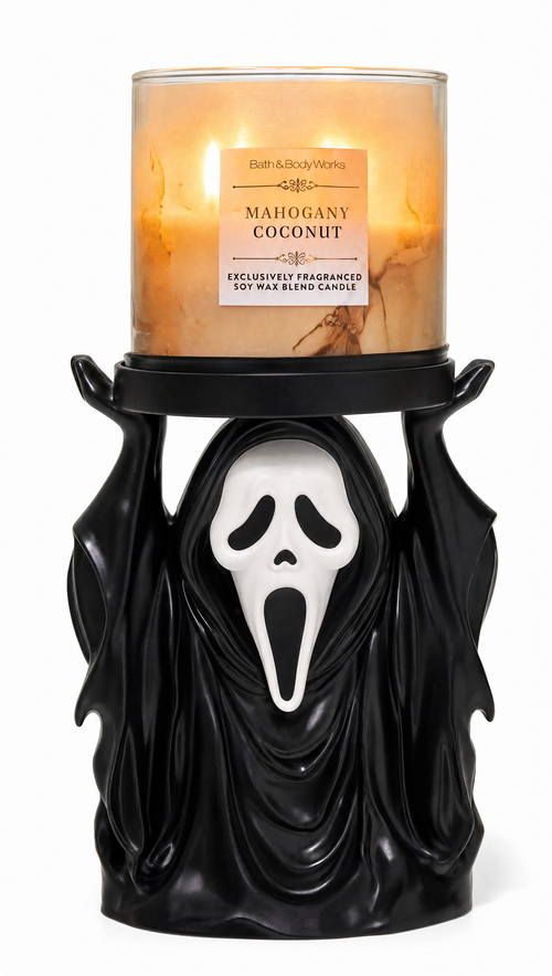 GhostFace Candle Holder